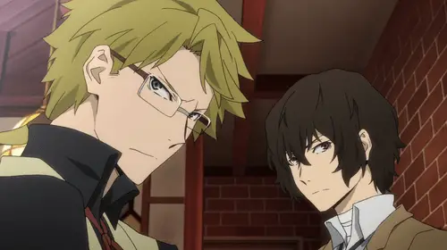 Dazai Osamu and Kunikida From Bungou Stray Dogs