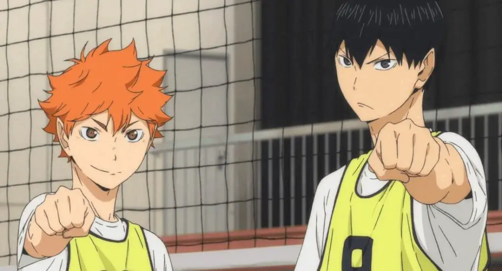 Hinata and Kageyama From Haikyuu!