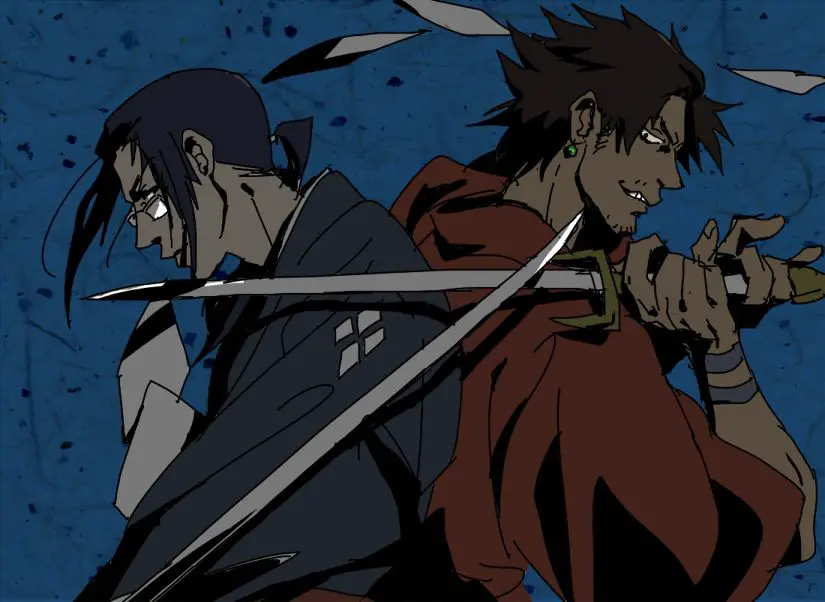 Jin and Mugen From Samurai Champloo