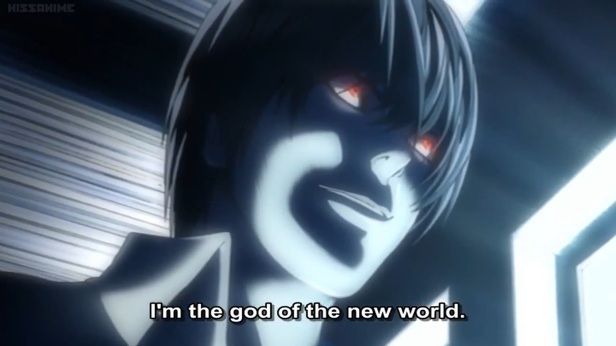Light Yagami – The god of the new world