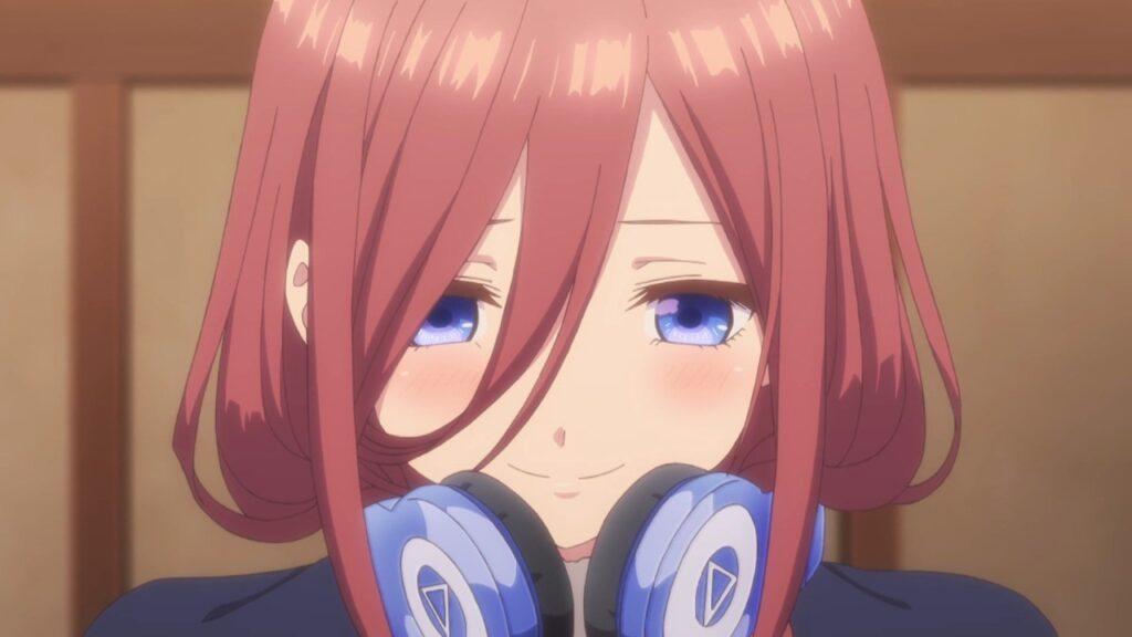 Miku Nakano From Quintessential Quintuplets