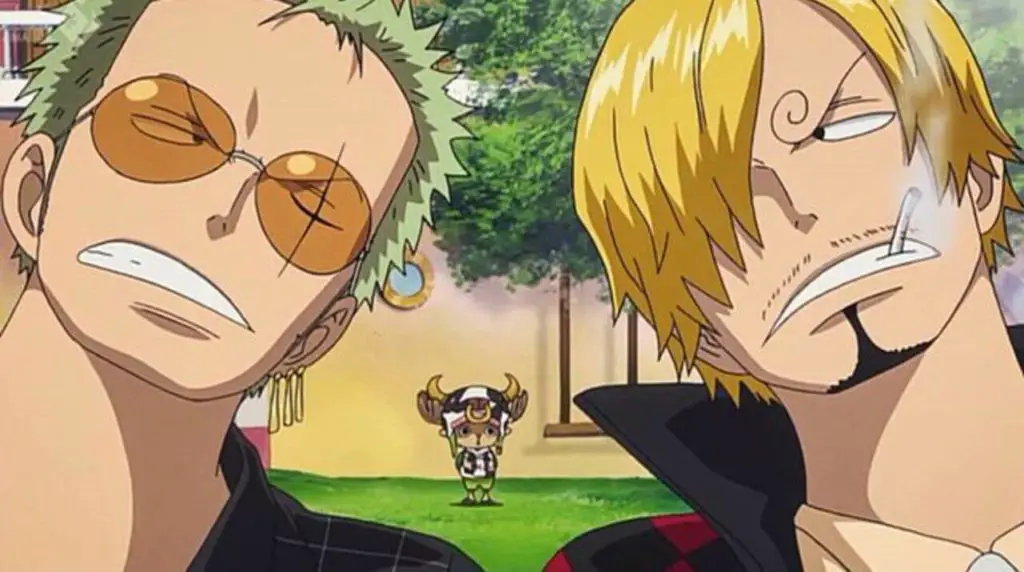Zoro and Sanji From One Piece