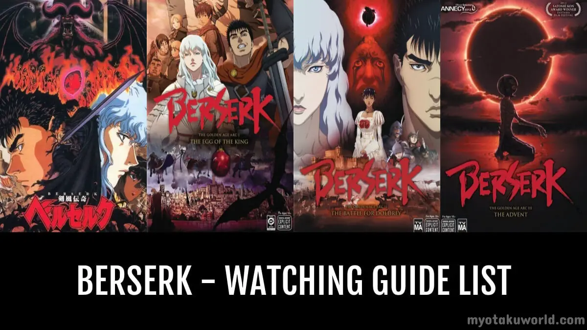 Berserk Series Watch Order 1
