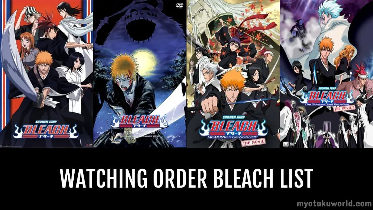 Bleach Series Watch Order 1