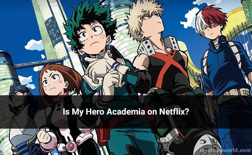 Is My Hero Academia on Netflix 1