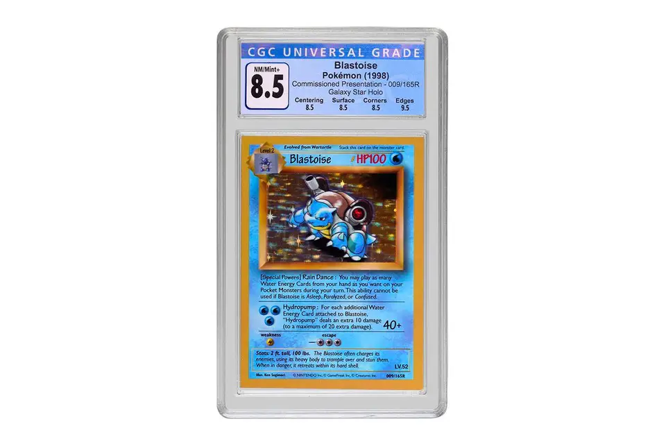 https hypebeast.com image 2021 01 pokemon tcg blastoise presentation card 360000 usd heritage auctions news 000