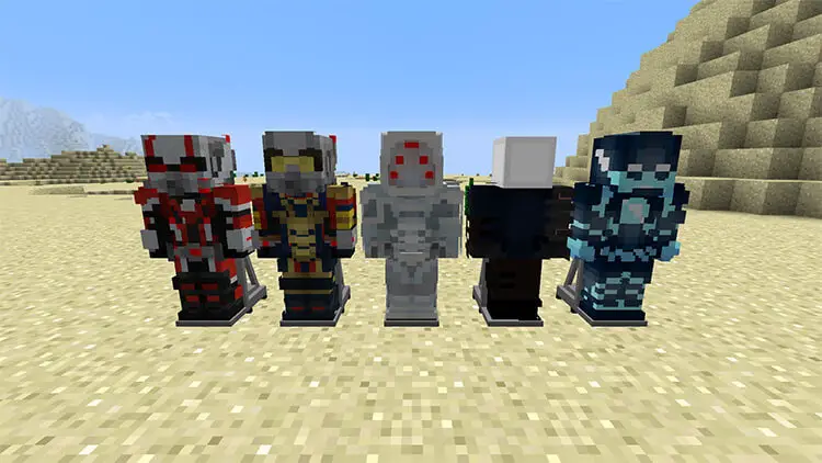 08 superheroes coming mod for minecraft 1