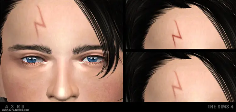 10 harry potters scars sims 4 cc