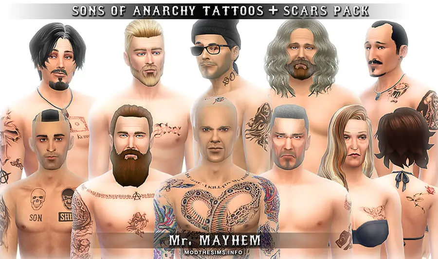 MTS Mr.Mayhem 1510284 Mr.Mayhem SOA Tattoos 1