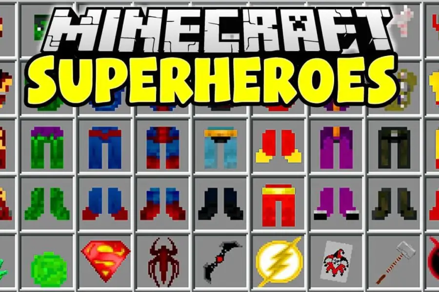 Minecraft Superhero Mods 1