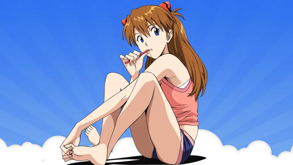 asuka langley feet 18 Sexy Anime Feet (Foot Fetish) of All Time