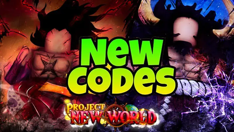 Roblox Project New World codes
