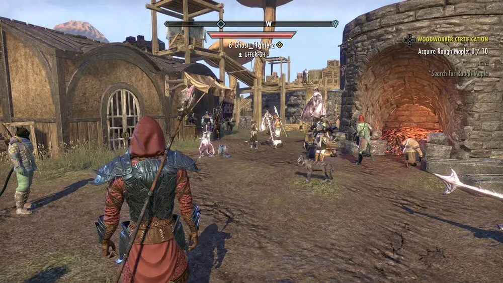 elder scrolls online gameplay