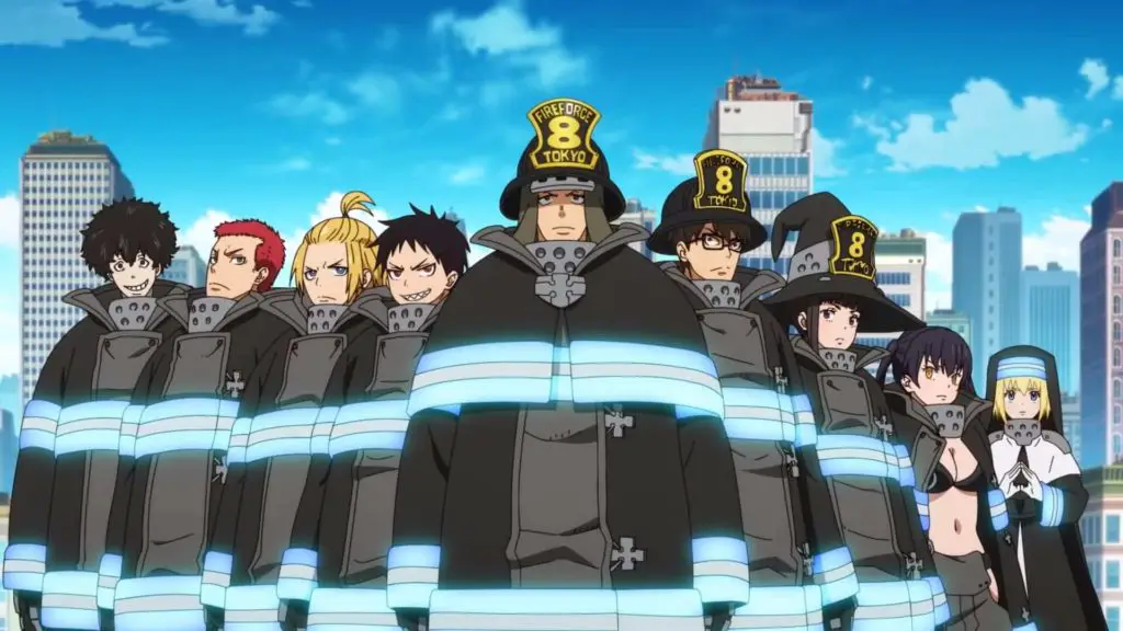 fire force lineup
