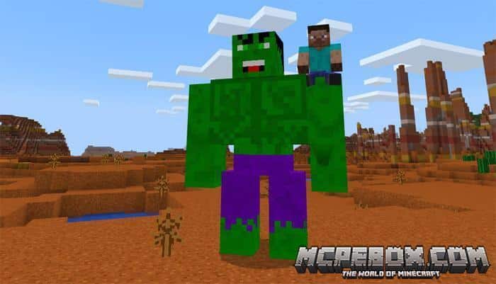 hulk addon 2 3 16 Best Minecraft Superhero Mods of All Time