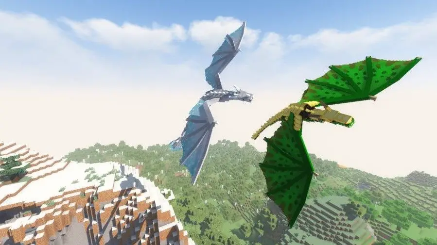Minecraft Dragons Mod