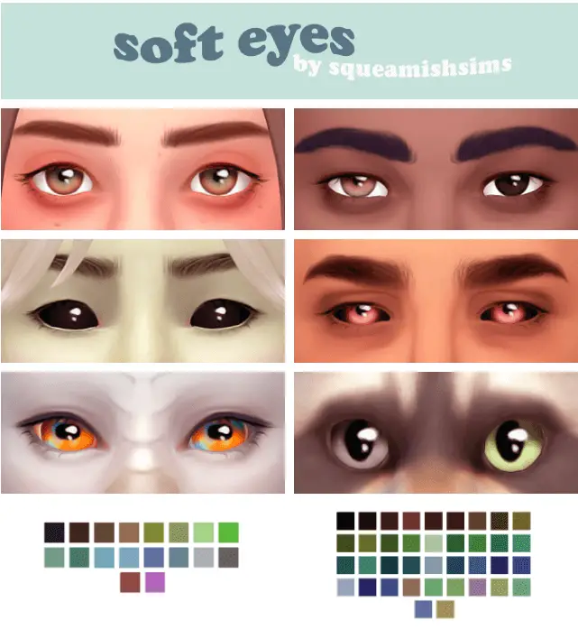 soft eyes ts4
