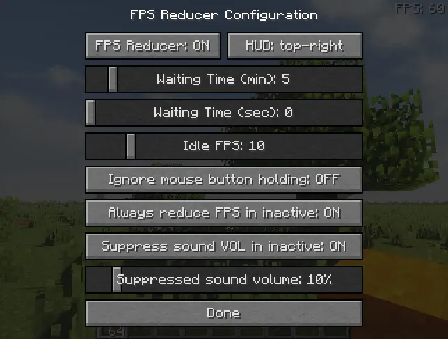 FPS Reducer