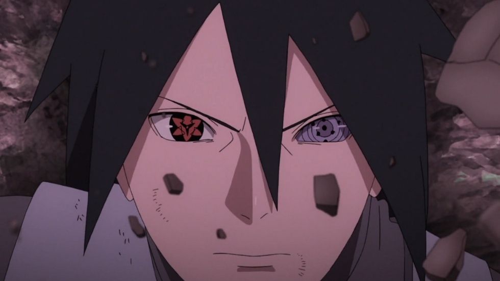 Sasukes Rinnegan Eye