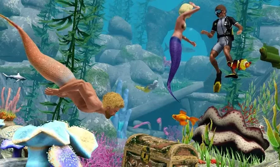 Sims 4 Mermaid 1