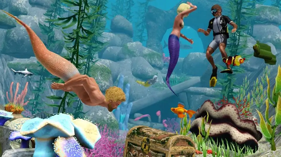 Sims 4 Mermaid 1