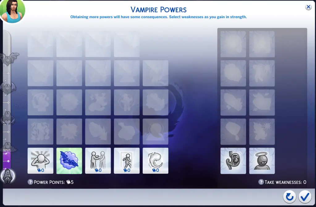 Vampires - Free Perks