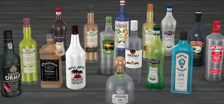 drinkable alcoholic drinks mod
