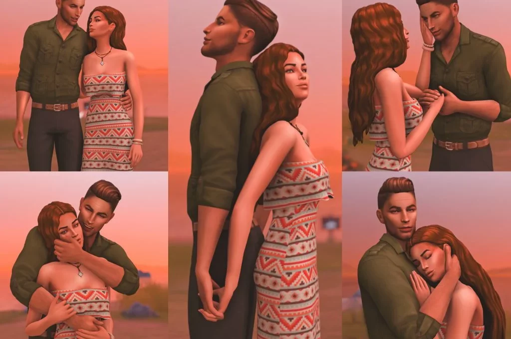 Sims Couple Pose Packs