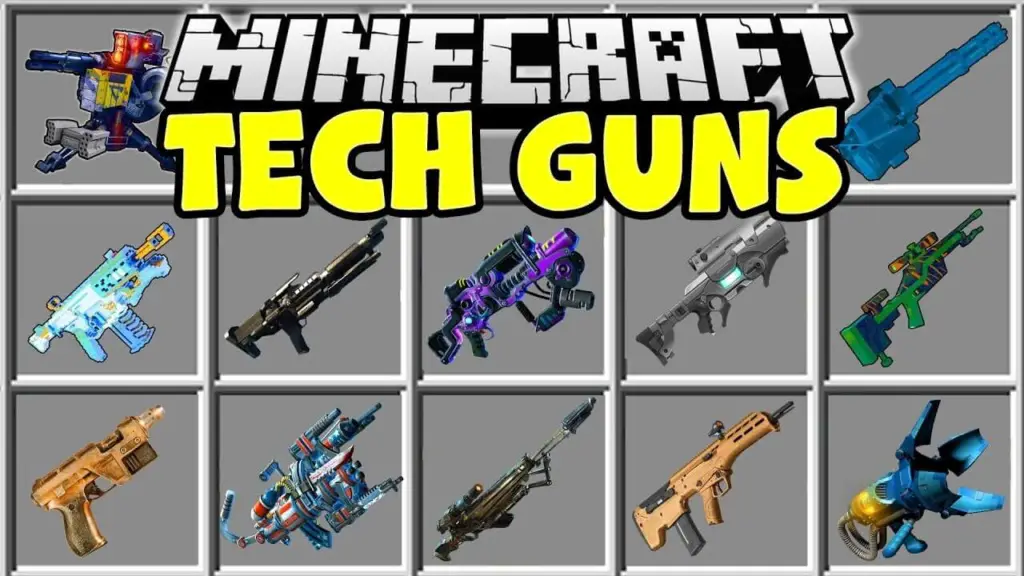 tech guns mod mc