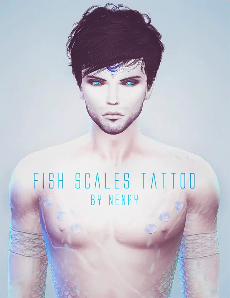 01 sims4 cc mermaid fish scales 1