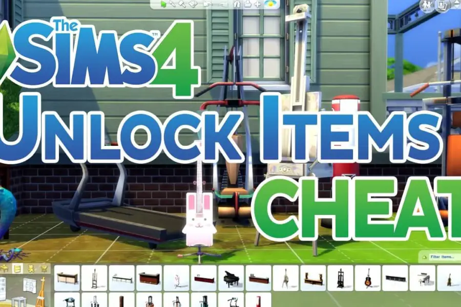 Cheats To Unlock All Items 1
