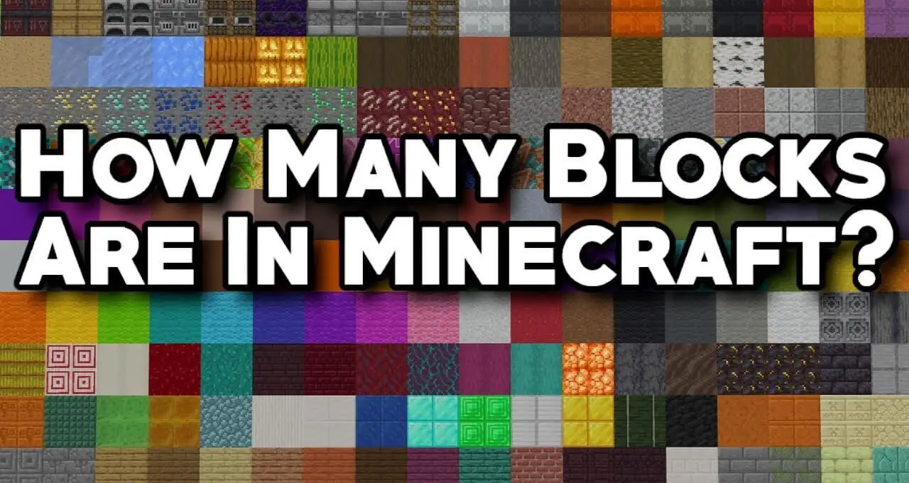 How Many Blocks Are There In Minecraft 1