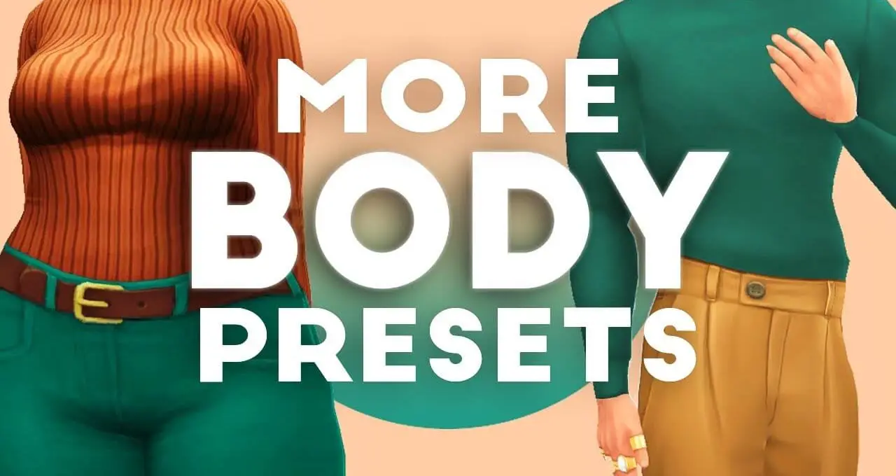 Sims 4 Body Presets 1