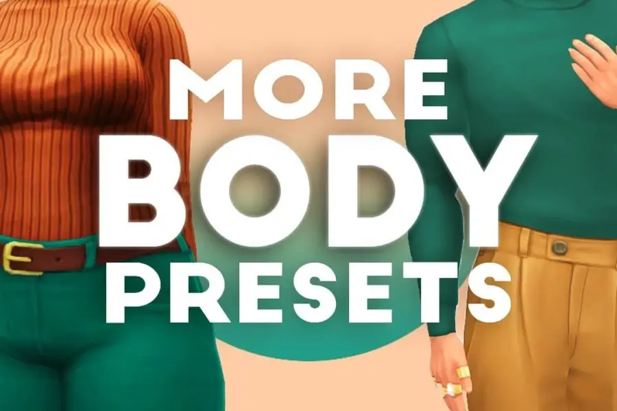 Sims 4 Body Presets 1