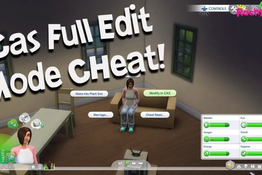 Sims 4 CAS Cheat Guide 1