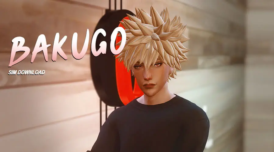 bakugo sims mod 38 Sims 4 My Hero Academia Mods & CC Packs