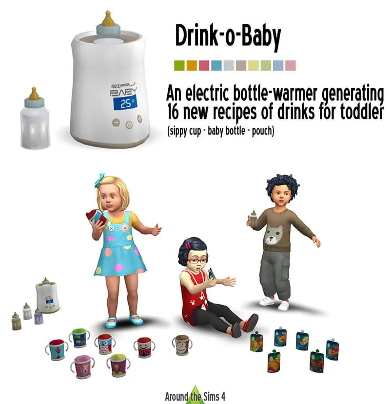 drink o baby sims mod