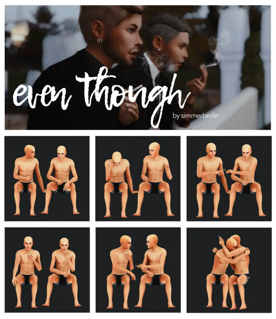 even though 25 Best Sims 4 Couple Pose Packs