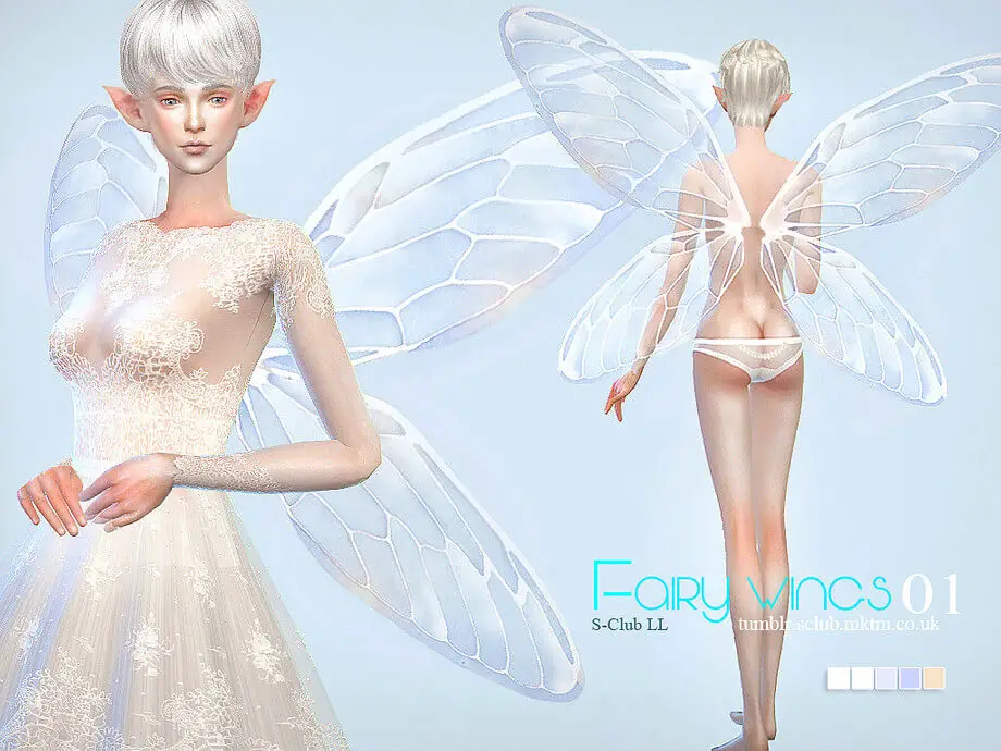 fairy forest wings sims mod
