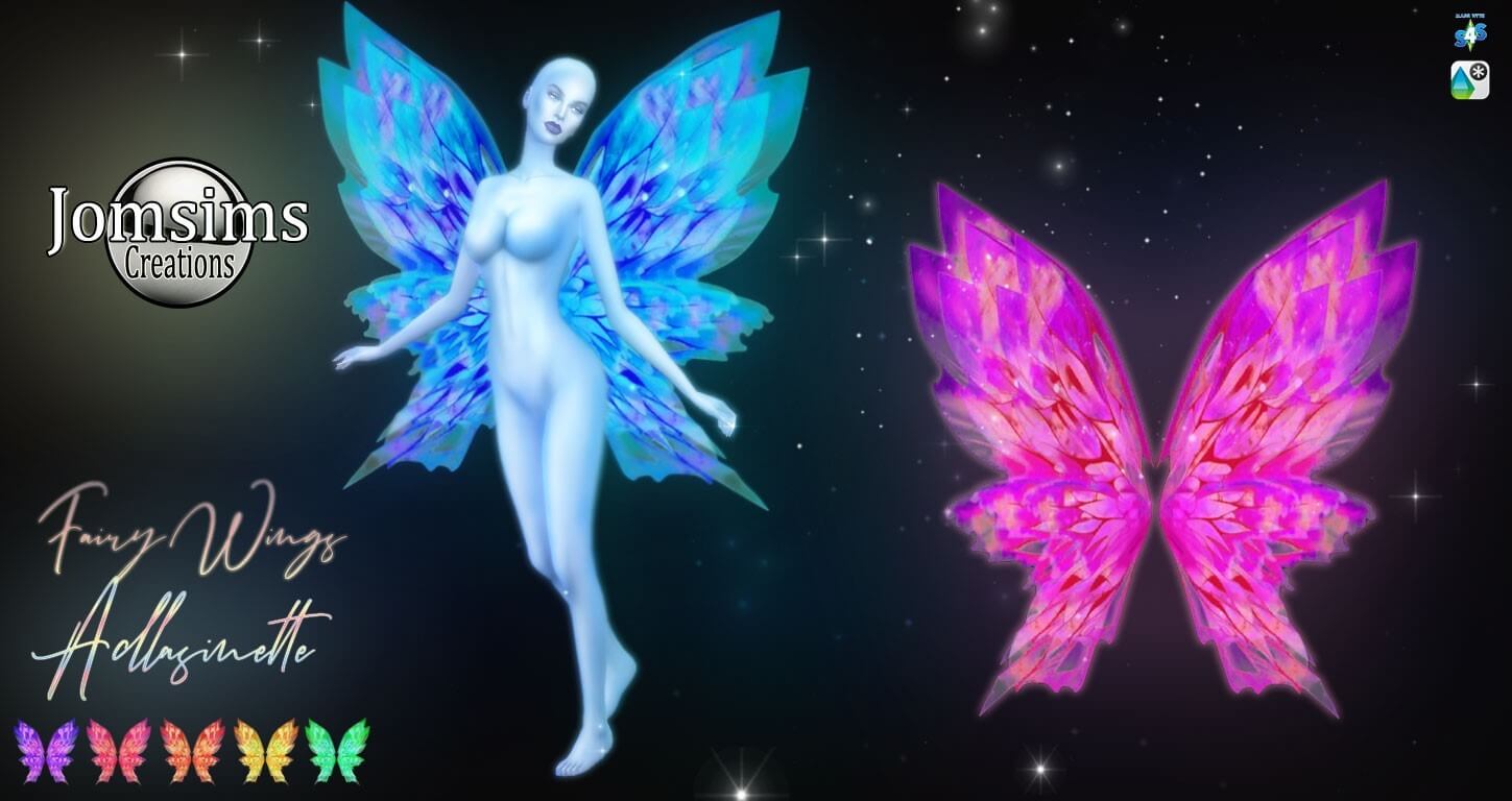 20 Sims 4: Custom Wings CC & Mods - My Otaku World