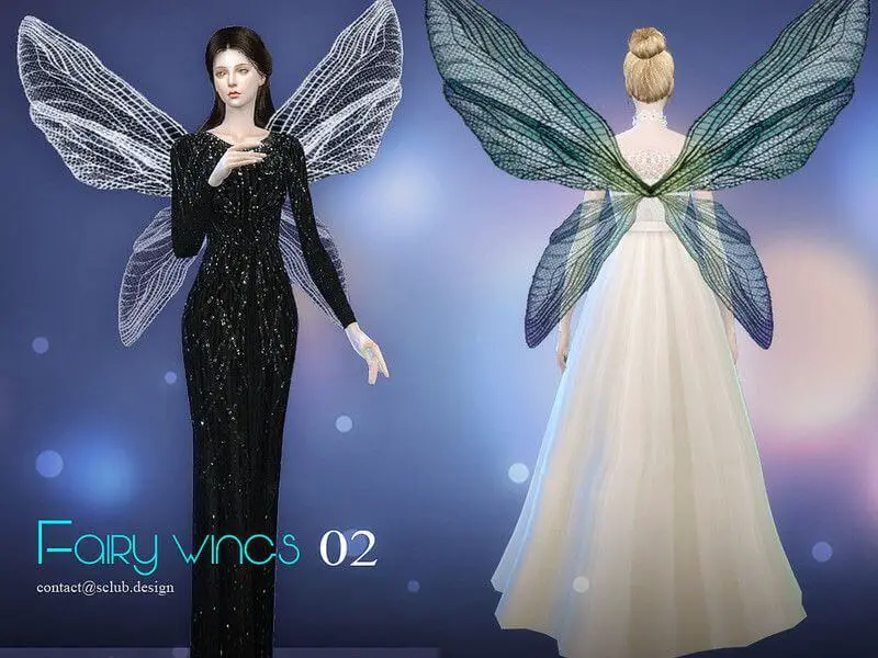 fairy wings sims mod
