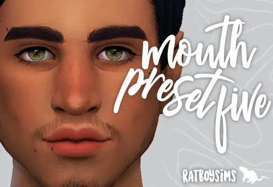 mouth preset sims mods