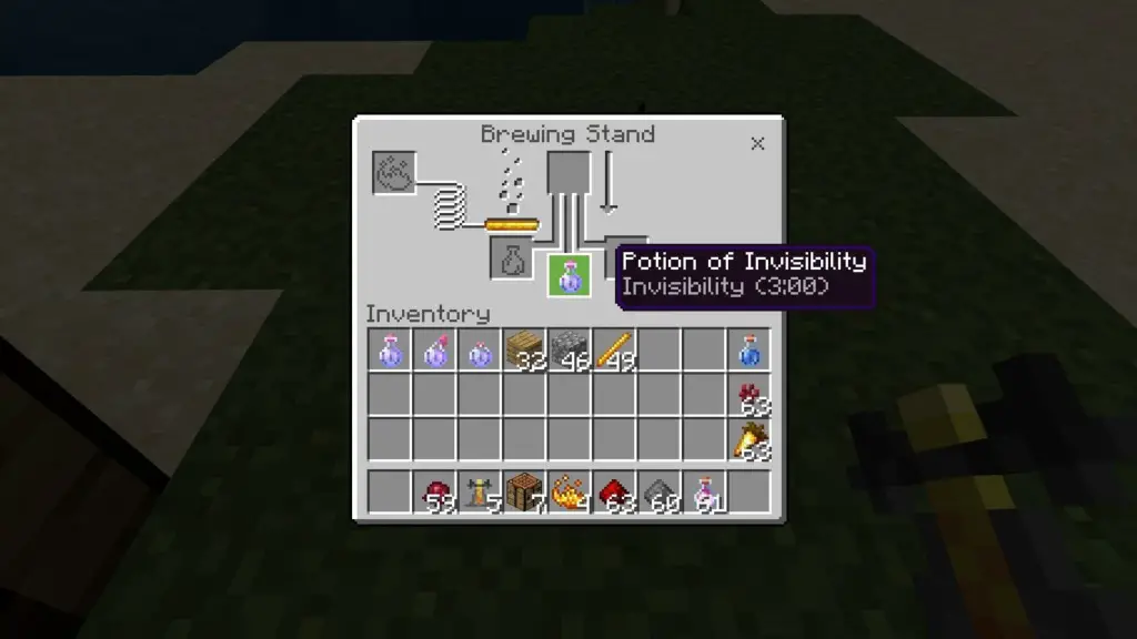 potion of invisibility