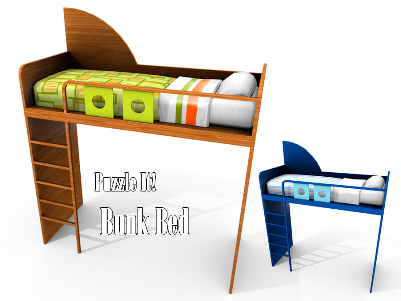 puzzle bunk bed mod