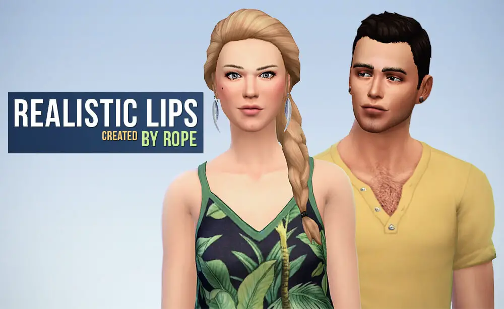 realistic lips sims mods