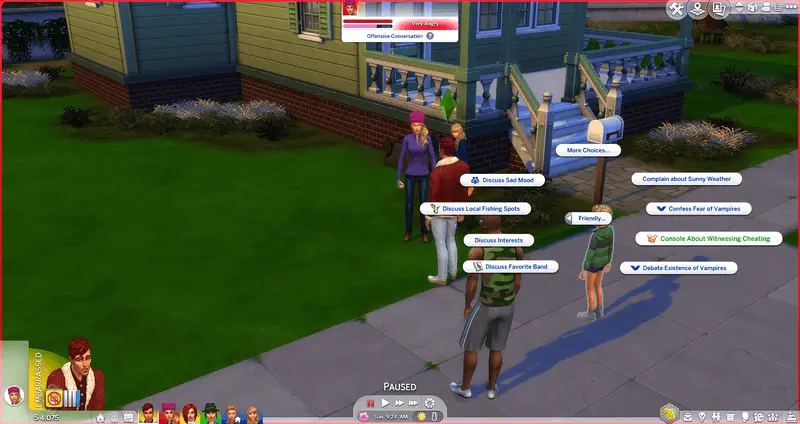 realistic reactions mod sims4