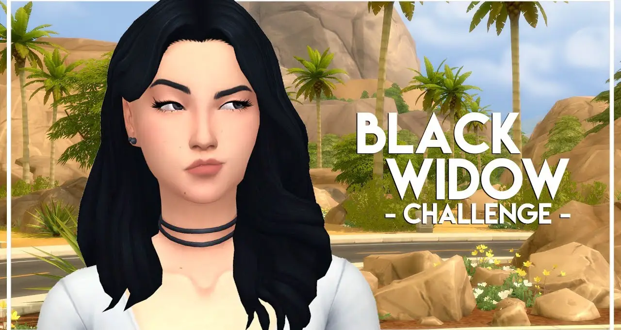 The Sims 4 Black Widow Challenge