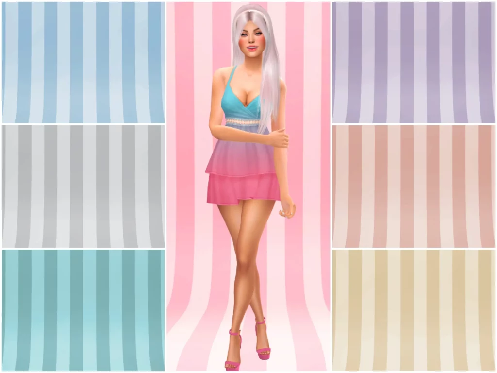 striped studio background sims mod 40 Sims 4 CAS Backgrounds CC & Mods