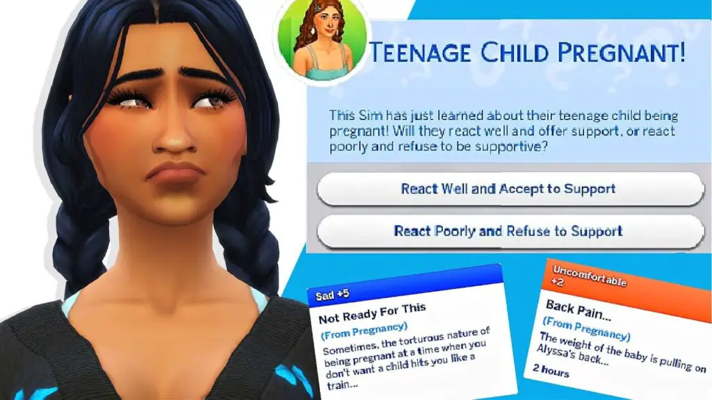 teen preganancy mod sims4 Sims 4 Teen Pregnancy Mod Download