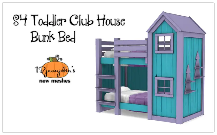 toddler clubhouse bed
